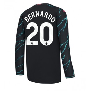 Manchester City Bernardo Silva #20 Replica Third Stadium Shirt 2023-24 Long Sleeve